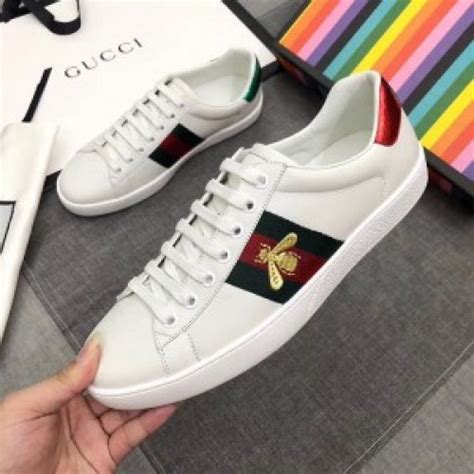 gucci ace enbroidered sneakers replica|gucci bee platform sneakers.